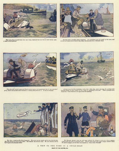 A Trip to the Nore in a Cycle-Boat by Tom Browne